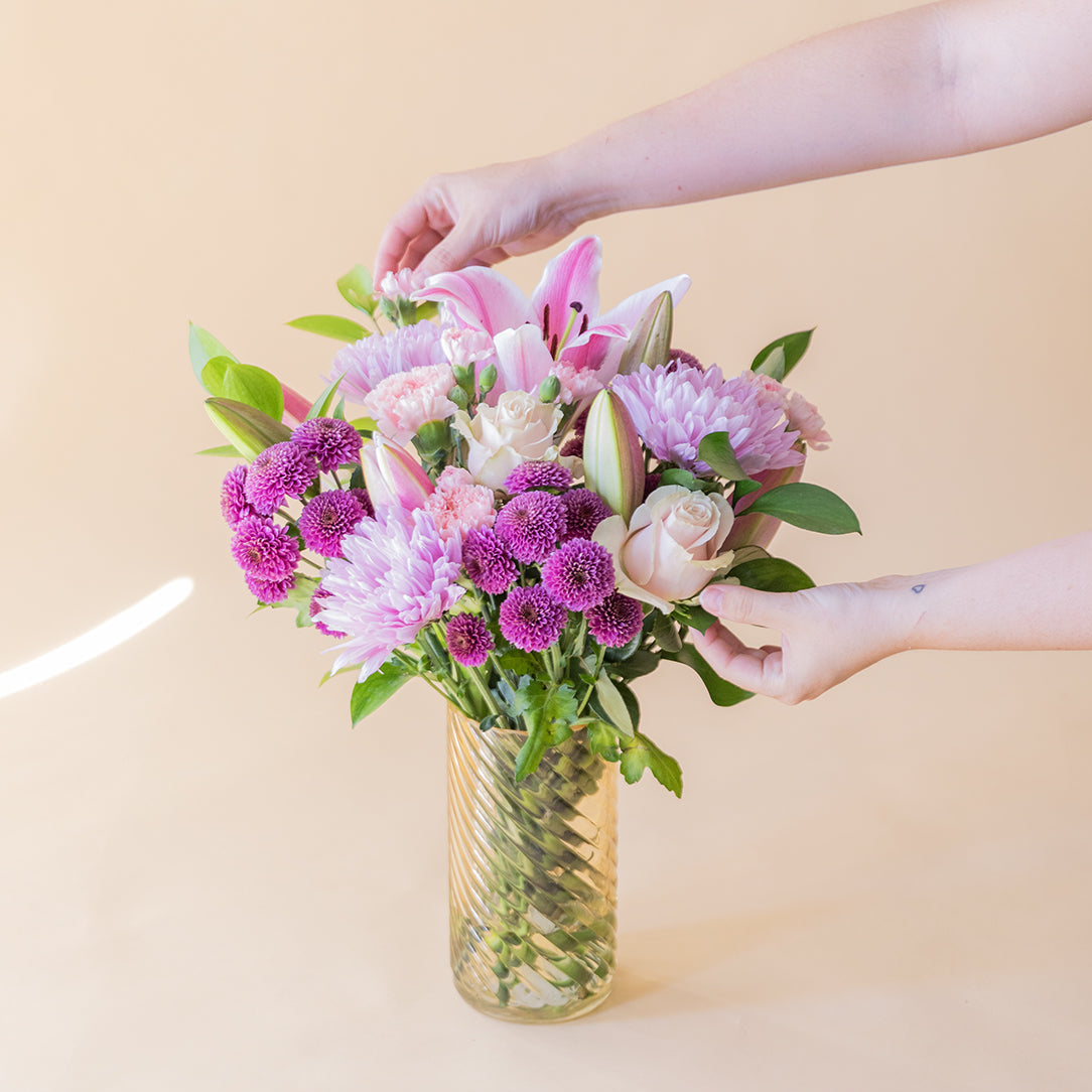 The Beautiful One – Pink Flower Bouquet