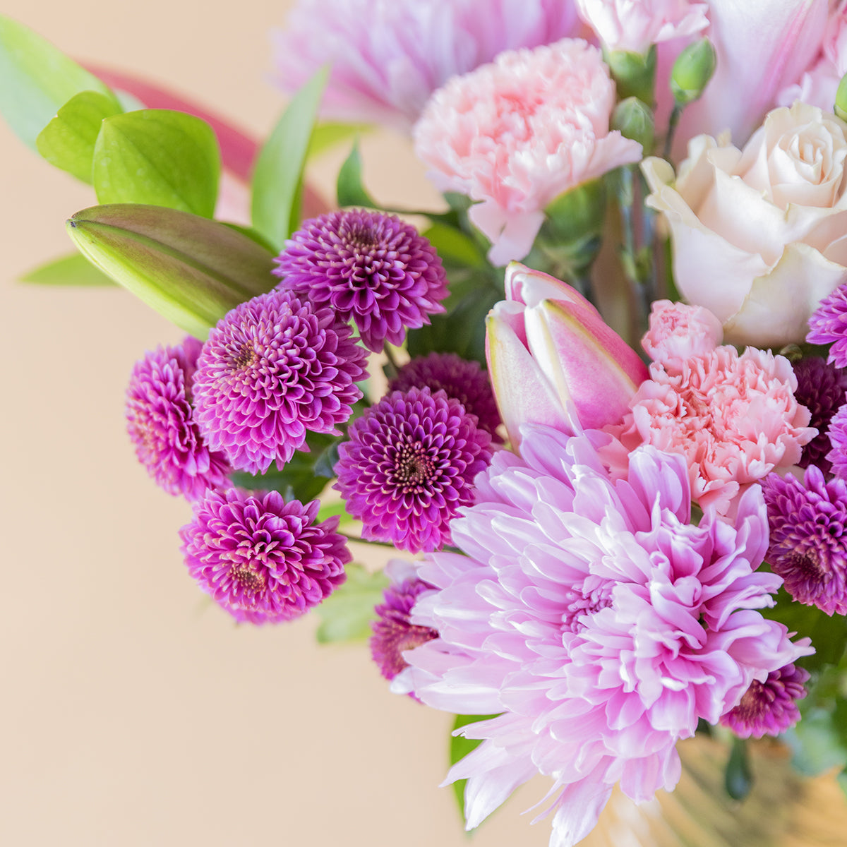 The Beautiful One – Pink Flower Bouquet