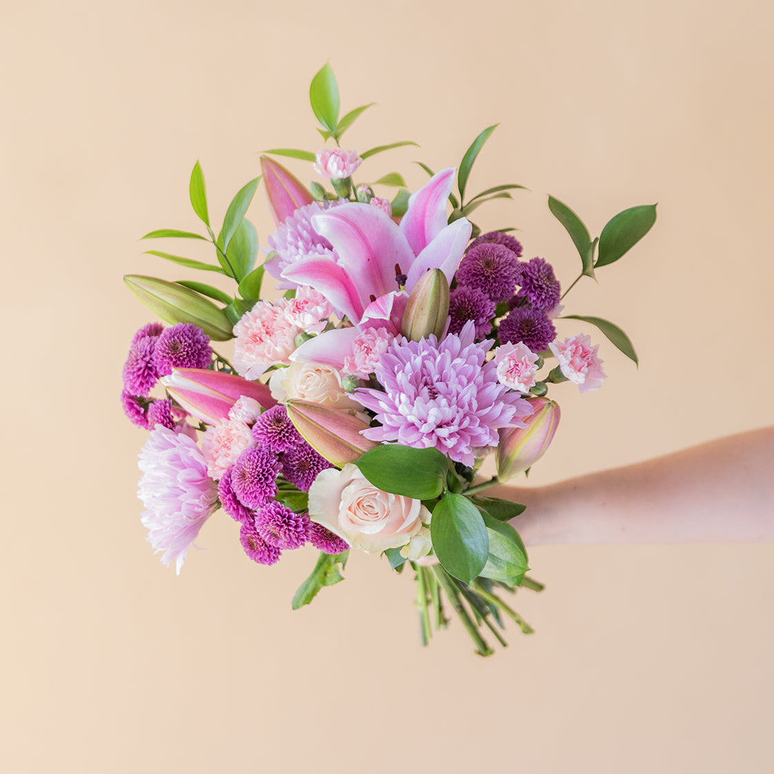 The Beautiful One – Pink Flower Bouquet