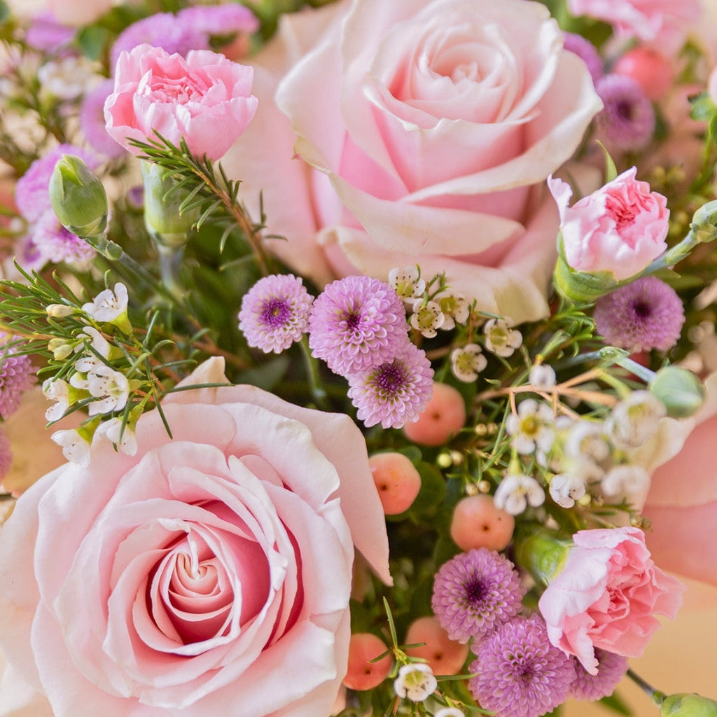 The Sweet One – Pink Rose Arrangement