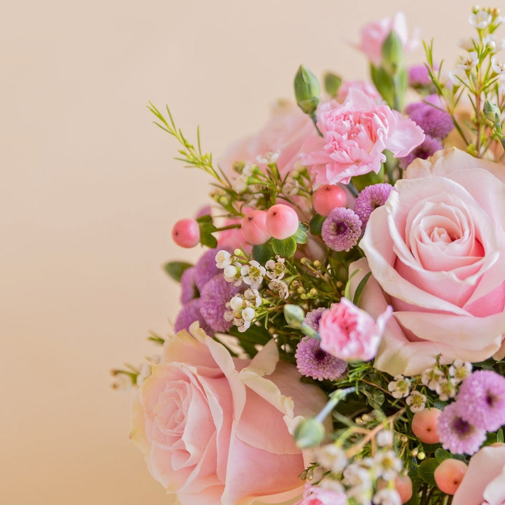 The Sweet One – Pink Rose Arrangement