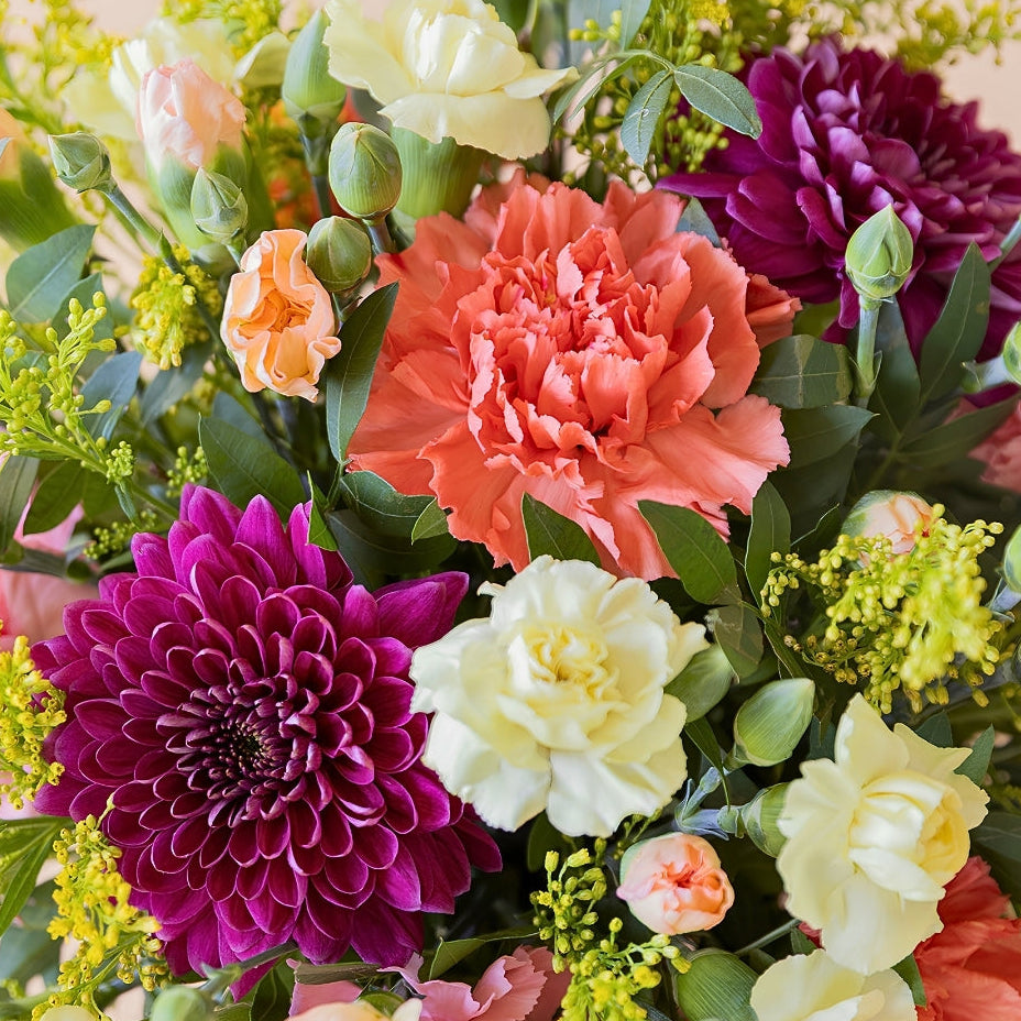 The Spark – Yellow and Orange Flower Arrangement