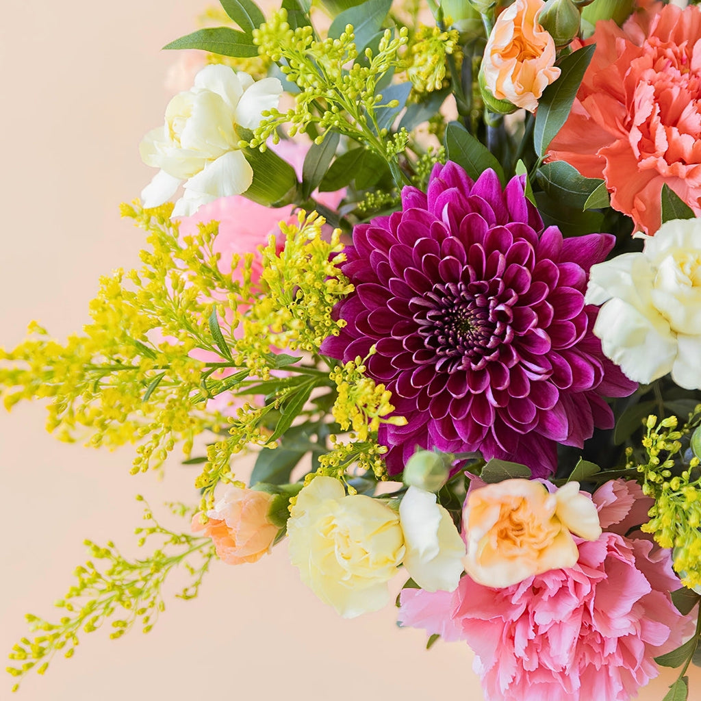 The Spark – Yellow and Orange Flower Arrangement