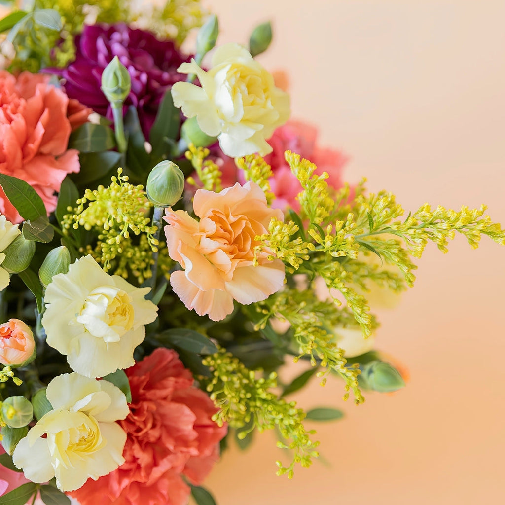The Spark – Yellow and Orange Flower Arrangement